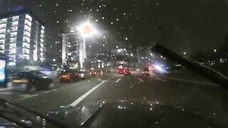 Emo hottie Samantha was on her way to the hotel but fucked inside the taxi