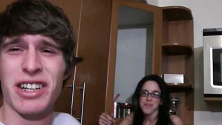 Teen lesbians oral in college on front seat off their car