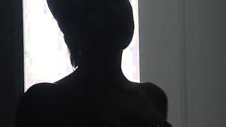 Two coeds in latex fuck with strap on