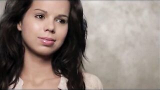 True longhaired brunette woman princess