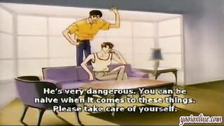 Two hentai gays love story