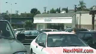 picking up a horny blonde ex