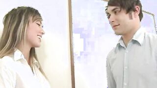 innocent babysitter seduces a classmate