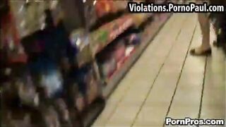 Dresses come down in public