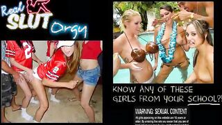 These Sexy Amateur Sorority Sluts are filmed getting Fucked by Guys at a Real College Toga Party