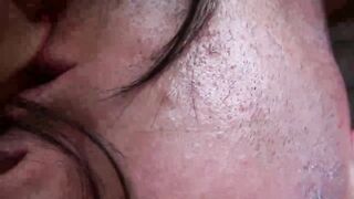 Outdoor party sluts make a pussylicking train