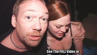 Red Head Whore Loose in Porn Theater!