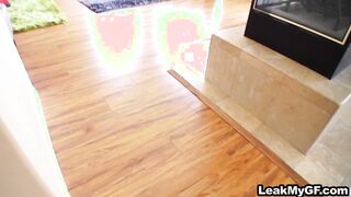 Latina girlfriend in spandex blowjob and fuck