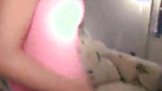 brunette slut does deep throat