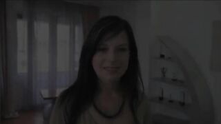 Pretty hot Daniela enjoys Roccos cock