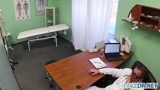 Doctor preventing illness with penis