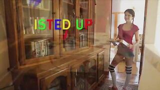 Strip twister turns into pussy licking