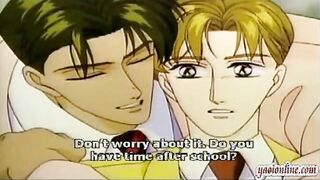 Two young hentai guys are inloved