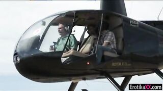 Maddy Oreilly is making hot love outdoor after being proposed