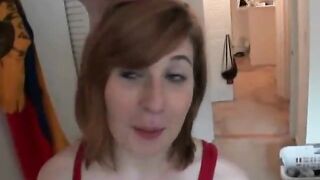 Pretty Ex Girlfriend On Her Knees Sucking Dick POV