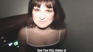 Cute Cindi Swallows Cock in a Glory Hole