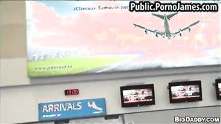 He gets fucked in public