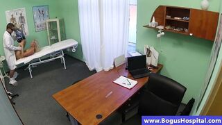 Blond patient fucked by her doctor in high def