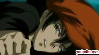 Young hentai guy gets his anal fucked