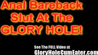 Wild 3 Hole Cum Eater in the Glory Hole
