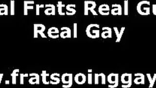 Gay cock up ass for fraternity boy as girls watch