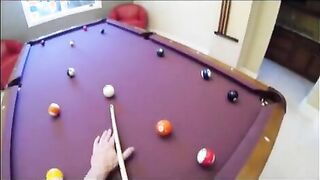 Point of view of fucking blond babe