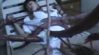 Nurse Gangbanged by Tentacles!