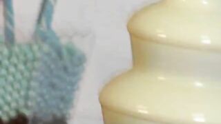 Amateur Dips Titties In Chocolate And Sucks Dick