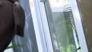 Three young girls copulate with burglar