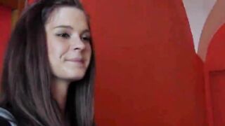 Amateur Kelly Sun pounded in the woods