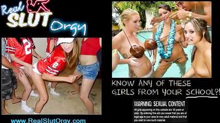 3 Dudes Gangbang these 2 Hot and Horny Sluts