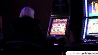 Beautiful Laura agrees to have sex in public in exchange of cash