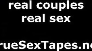 Real amateur babe prepares for homemade sex tape