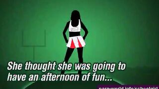 Cheerleader Addison ORiley Creampied