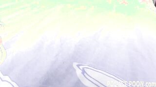 Lesbian gets her tight little asshole licked and fingered hard