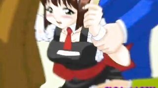 sexy youung brunette with a carrot