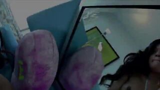 Shemale babe Jessica bangs a brunette