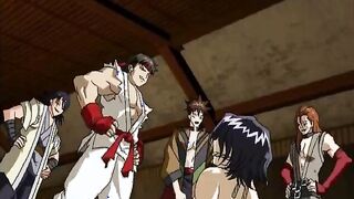 Hentai gay twink fucked by muscular