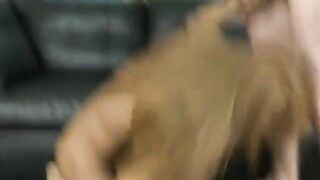 Dirty Black Slut Gets Face Decimated By White Dick