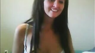 Young MILF bigboob masturbates double toys on webcam freesexcams