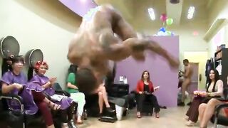 Thes girls love whipped cream