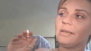 Dirty Blonde Street Whore With Crack Problem Sucking Dick POV