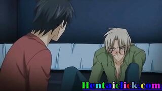 Hentai gay man anal juice fucked