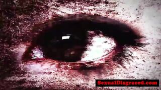 Bondage fetish hottie mouth nailed and doggystyle