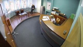 Stressed babe gets pussy fucked by doc