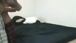 Bodybuilder Fucks His Blonde GFs Pussy Broke