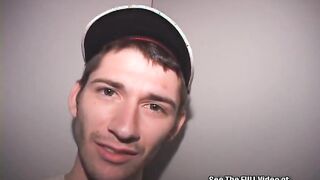 Hottie Jock Sucks Glory Hole Cock!