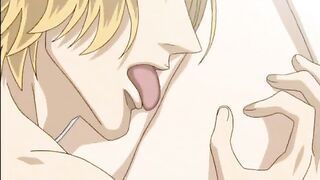 Handsome gay man hardcore anal sex