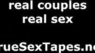 Sexy amateur makes Halloween homemade tape