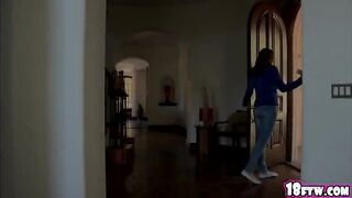 Super hot blonde Shae Snow recieves an intense fucking test from johnny